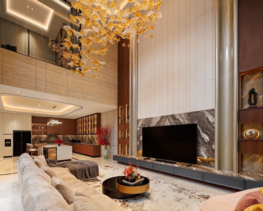 Grand Modern Luxury Living Space — view 3