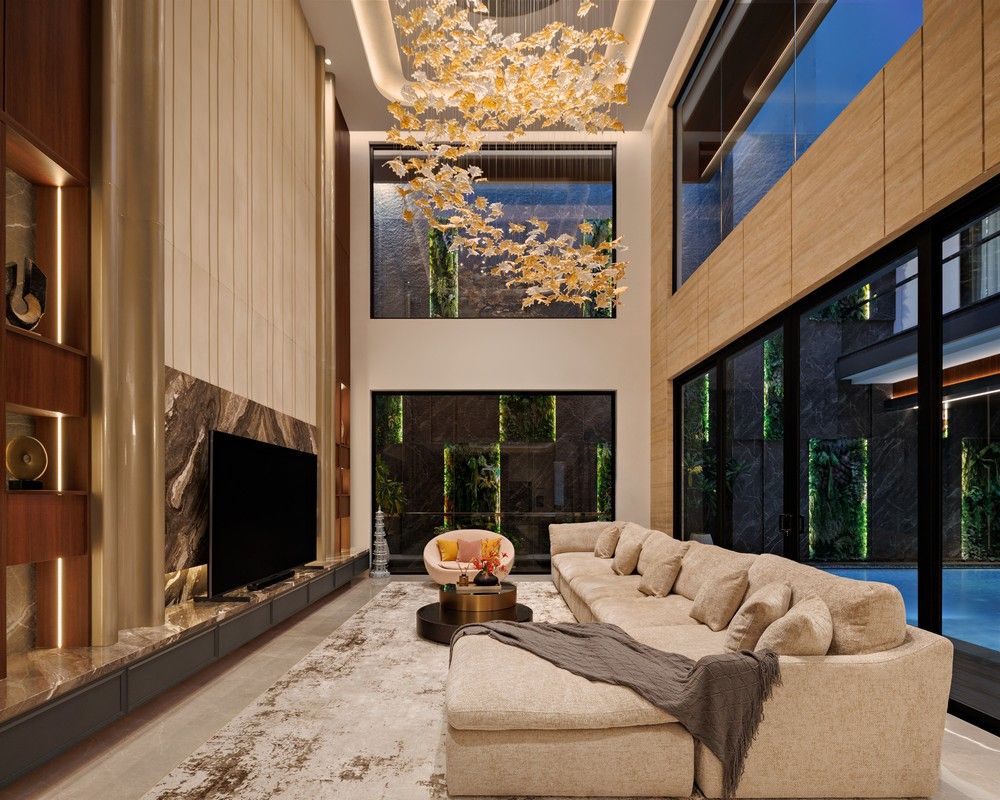 Grand Modern Luxury Living Space — view 4