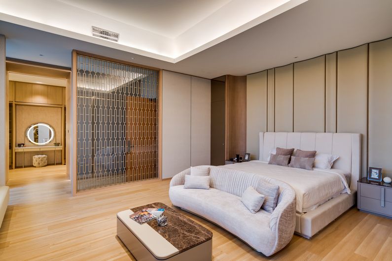 Luxury Bedroom and Wardrobe at Kota Baru Bandung