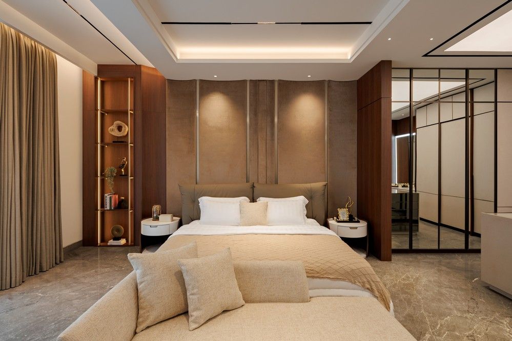 Modern Luxury Master Bedroom — view 4